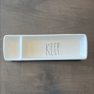 Rae Dunn White Pencil Case